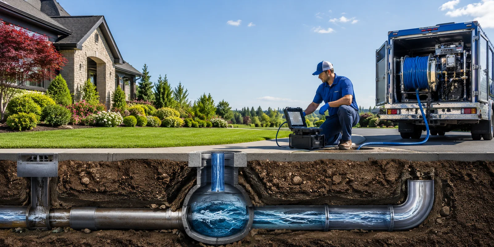Drainage restoration information for Clarington, PA